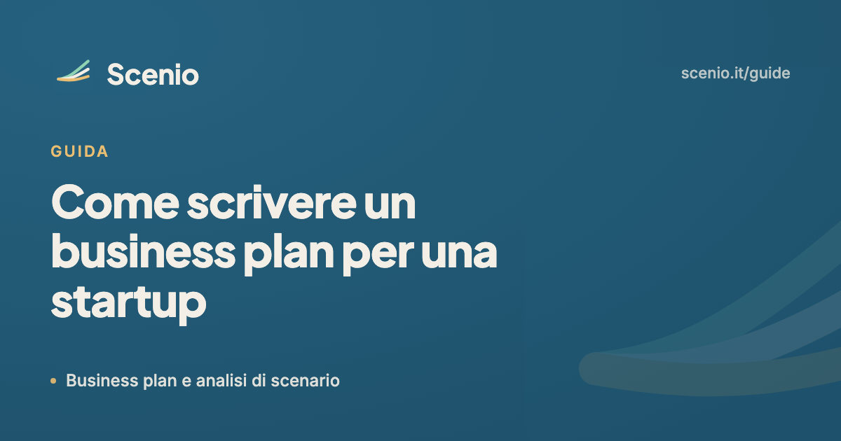 Come scrivere un business plan per una startup